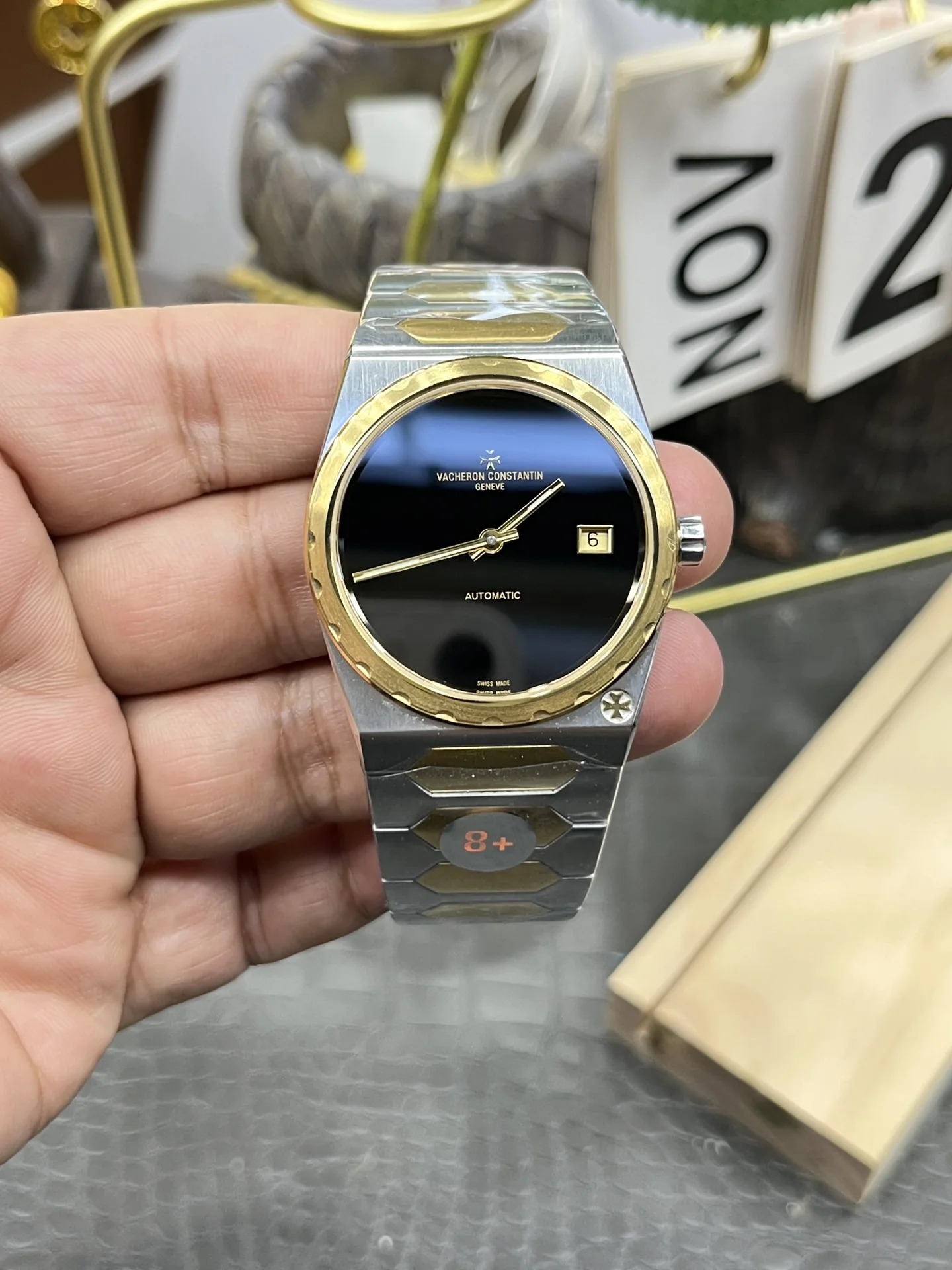 바쉐론콘스탄틴 바쉐론 콘스탄틴 히스토릭 222 2 핸즈 자동 8+ 공장 레플리카 43588 Vacheron Constantin 상세 이미지 1
