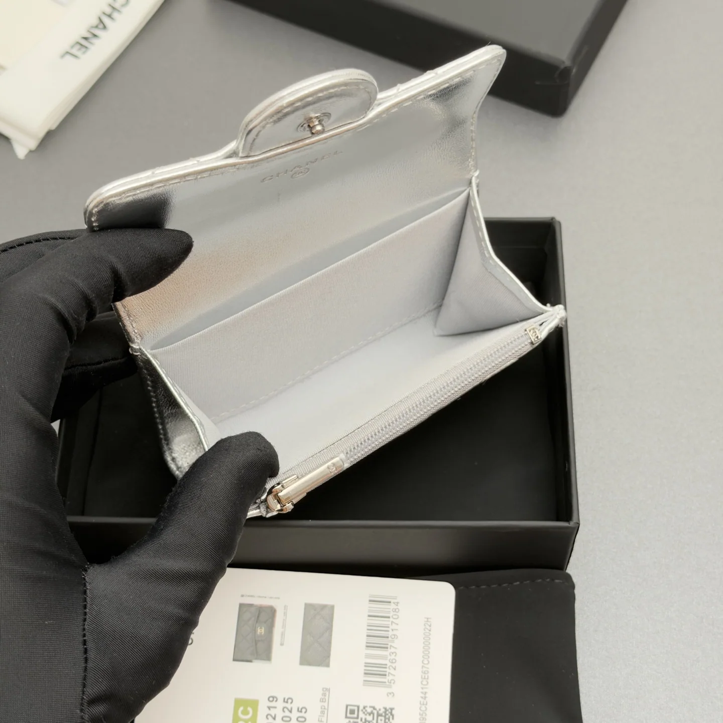샤넬 지퍼 동전지갑 카드홀더 상세 이미지 8