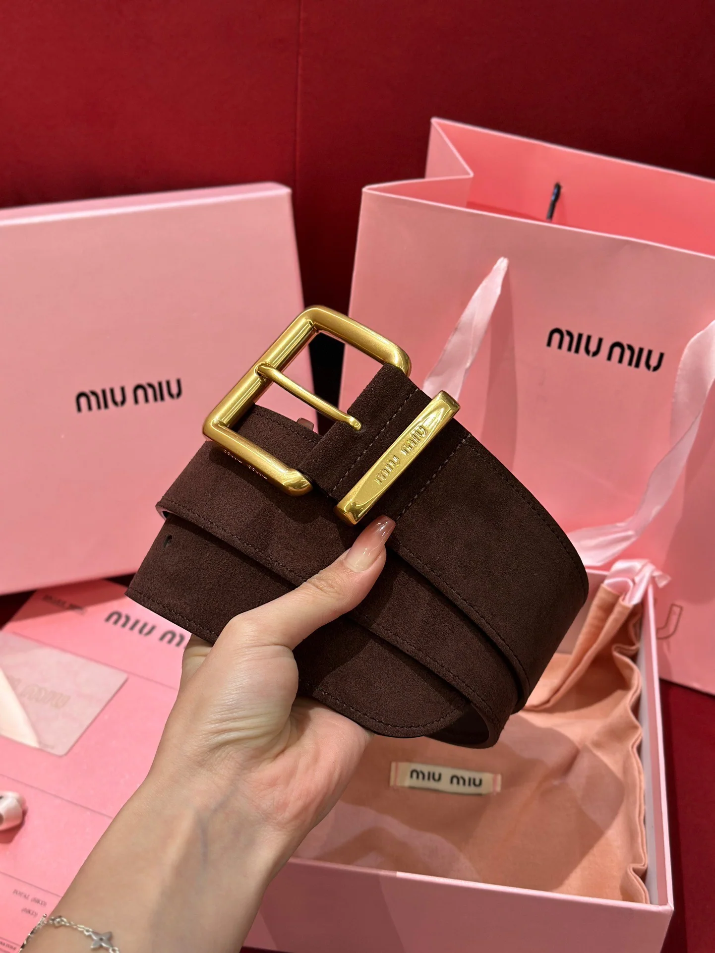 미우미우 벨트 57833 Miu Miu Belt 상세 이미지 2
