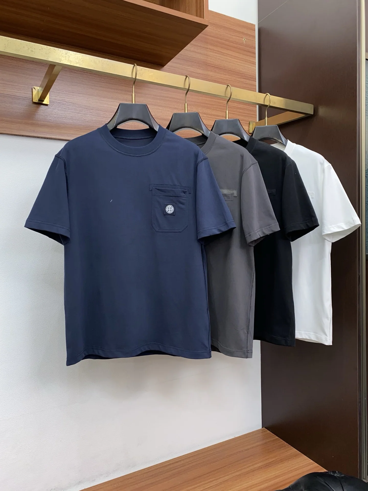 스톤아일랜드 코튼 반팔 티셔츠 2026 AW 2167 상세 이미지 9