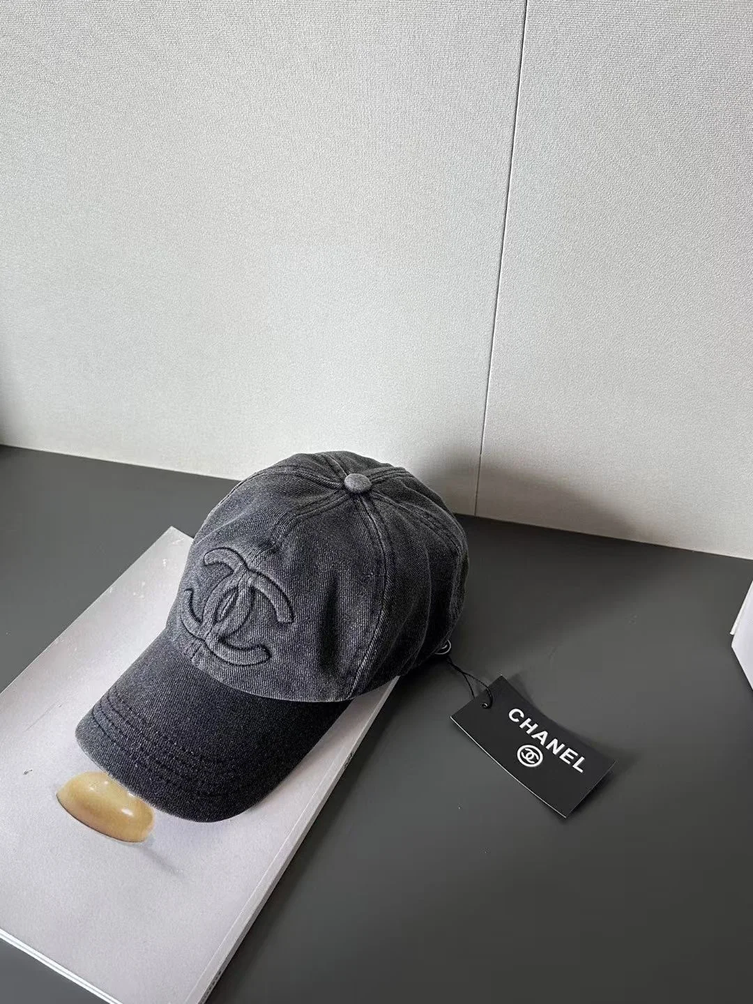 샤넬 데님 워시드 캡 상세 이미지 4