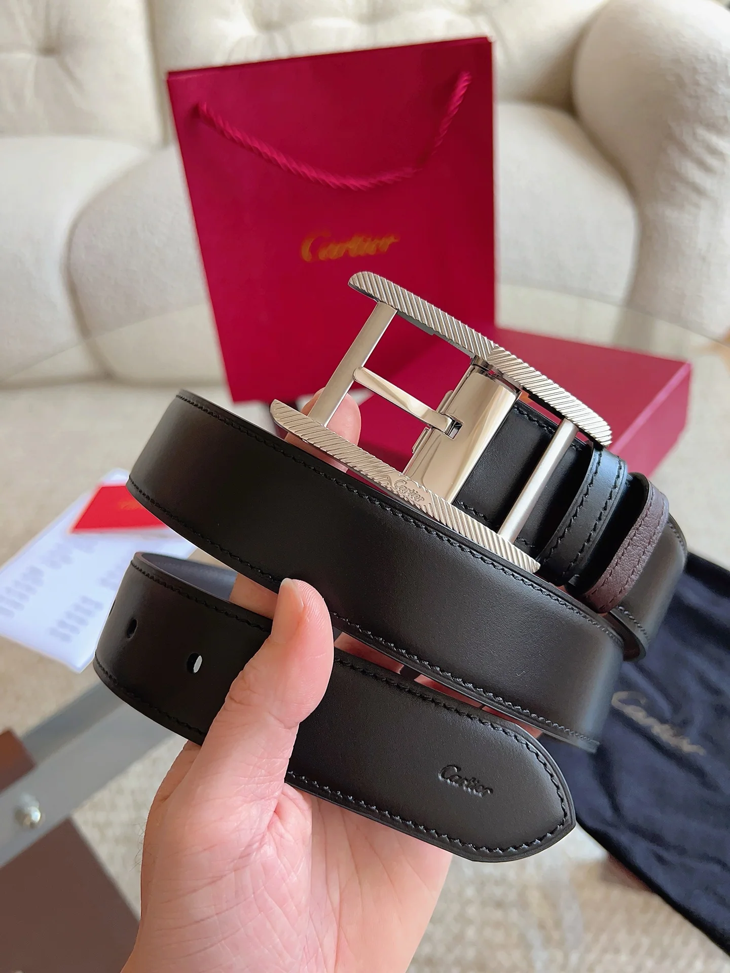 까르띠에 벨트 57173 Cartier Belt 상세 이미지 1