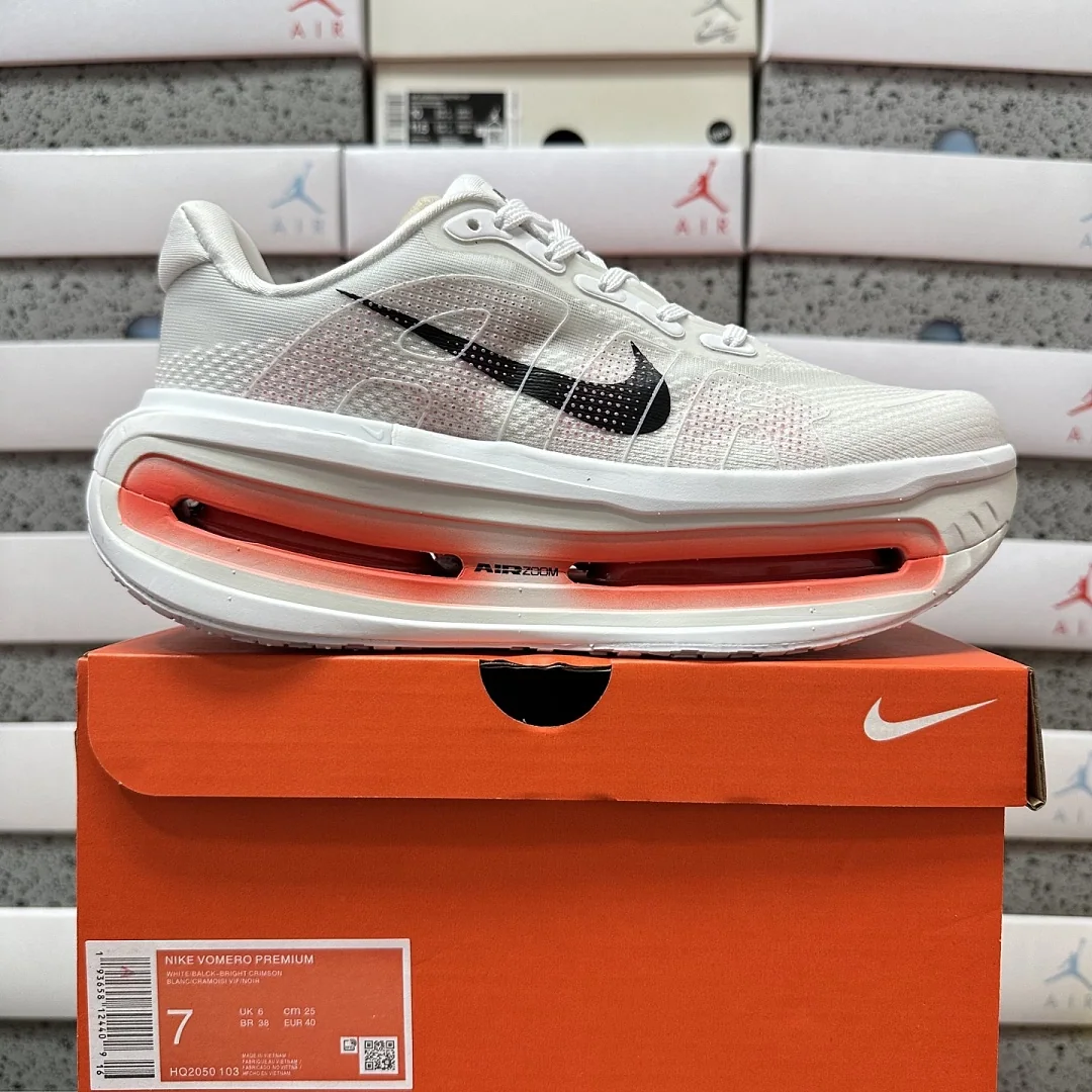 나이키 [5A] 보메로 프리미엄 HQ2050-103 201611 Nike Vomero Premium White Bright Crimson