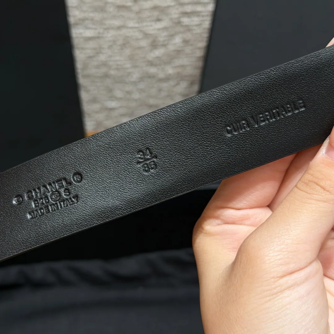 샤넬 가죽 30mm 벨트 상세 이미지 7