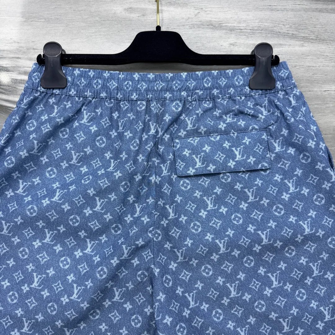 루이비통 로고 디자인 남성 반바지 상세 이미지 7