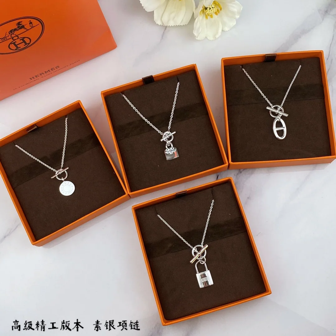 에르메스 켈리 실버 목걸이 상세 이미지 6