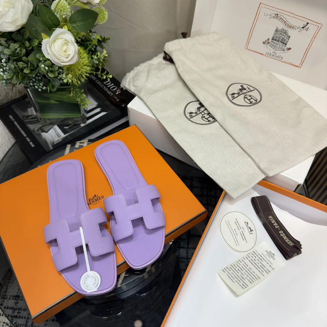 에르메스 마카롱 H 슬리퍼 상세 이미지 1