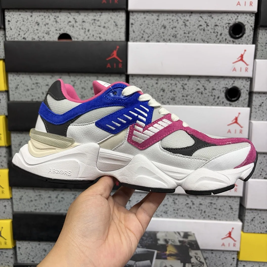 뉴발란스 [C] 9060 화이트 핑크 블루 U9060NB9 202082 New Balance 9060 상세 이미지 5