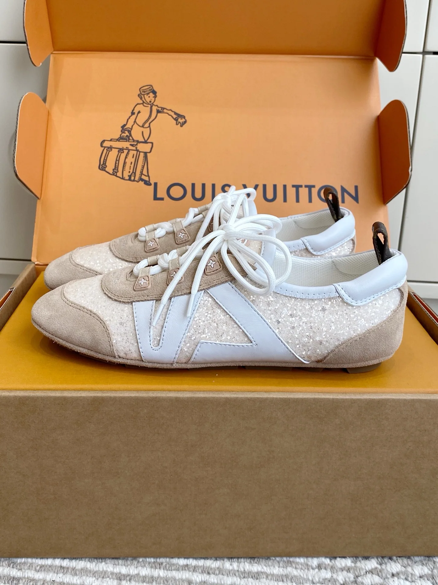 루이비통 Sneakerina 발레 스니커즈 상세 이미지 2