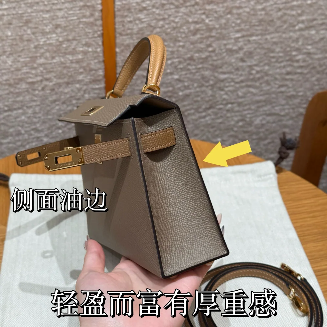 에르메스 켈리 미니 2 가죽 가방 상세 이미지 5