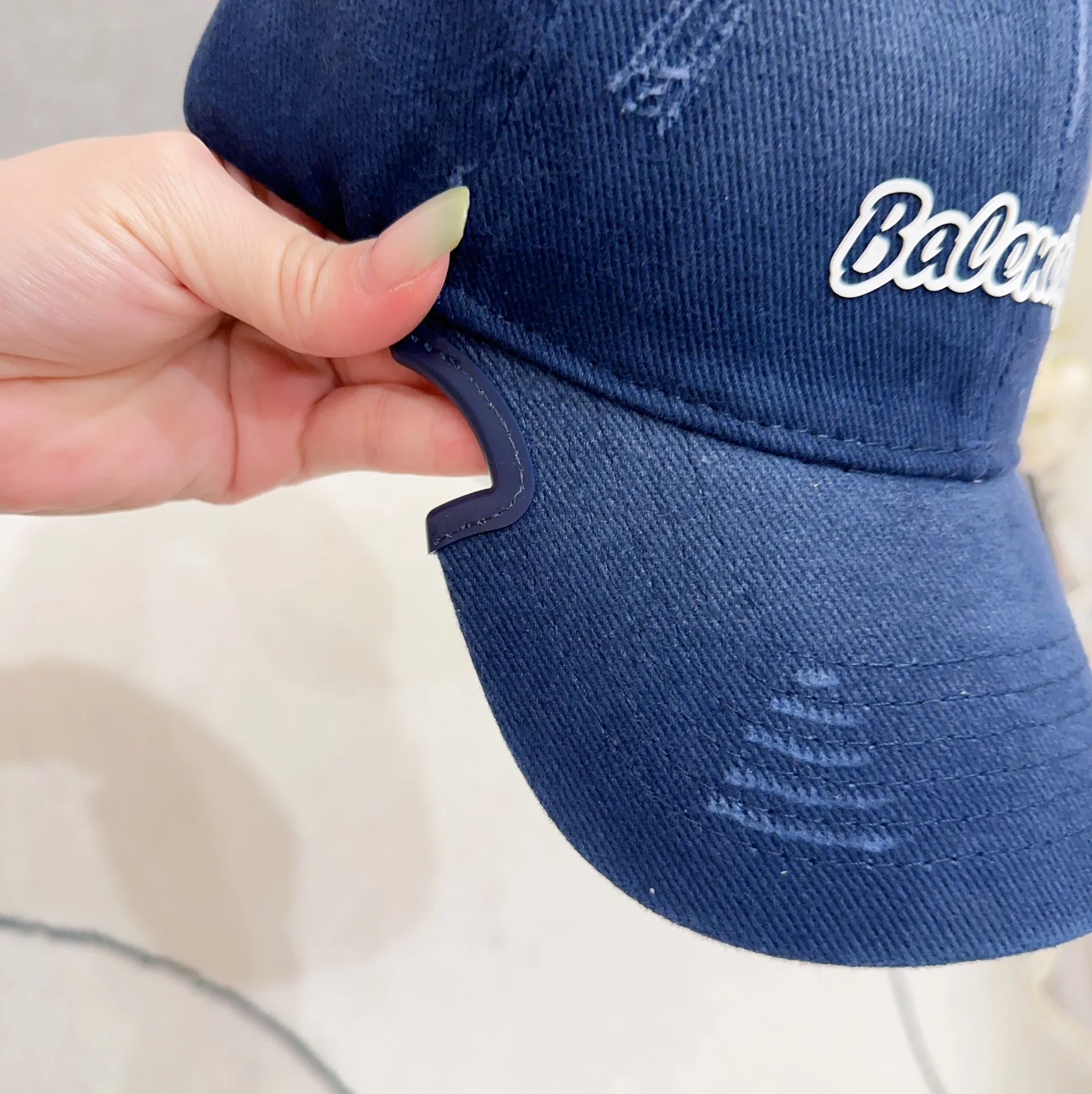 발렌시아가 컷아웃 타이다이 베이스볼 모자 상세 이미지 8