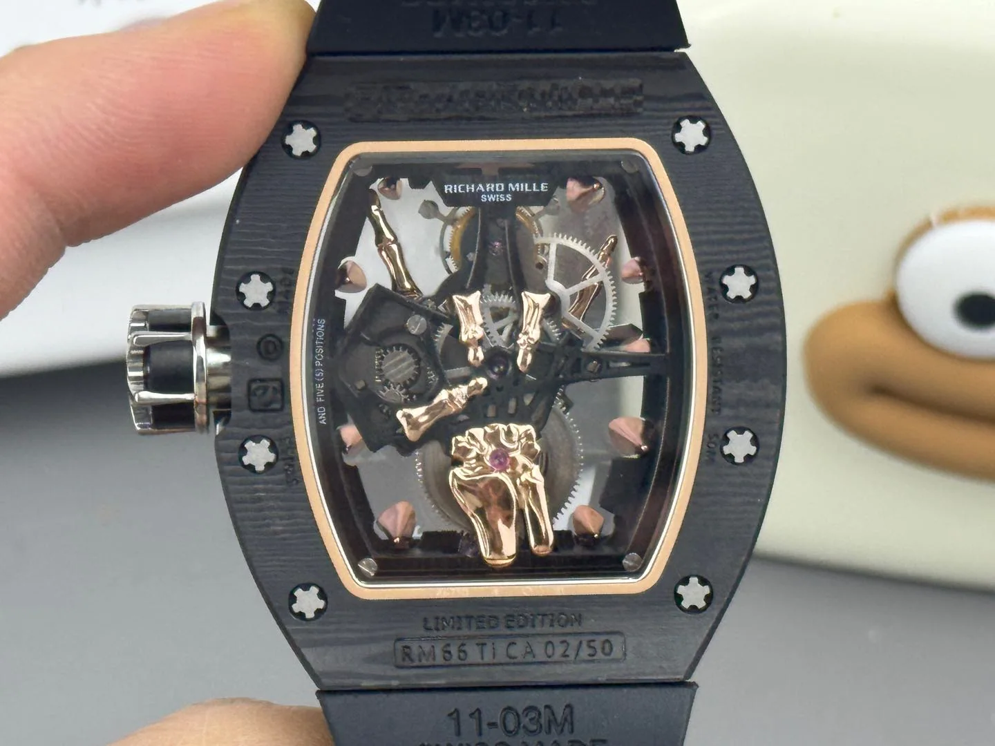 리차드밀 남성 시계 레플리카 44903 Richard Mille 상세 이미지 4