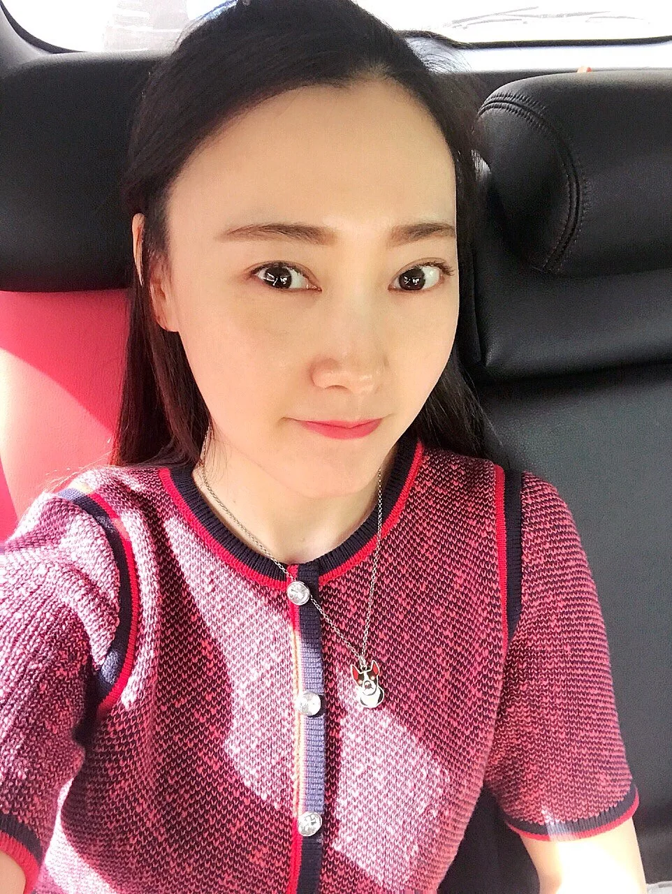 구찌 보스턴테리어 강아지 모양 스털링 실버 목걸이 상세 이미지 4