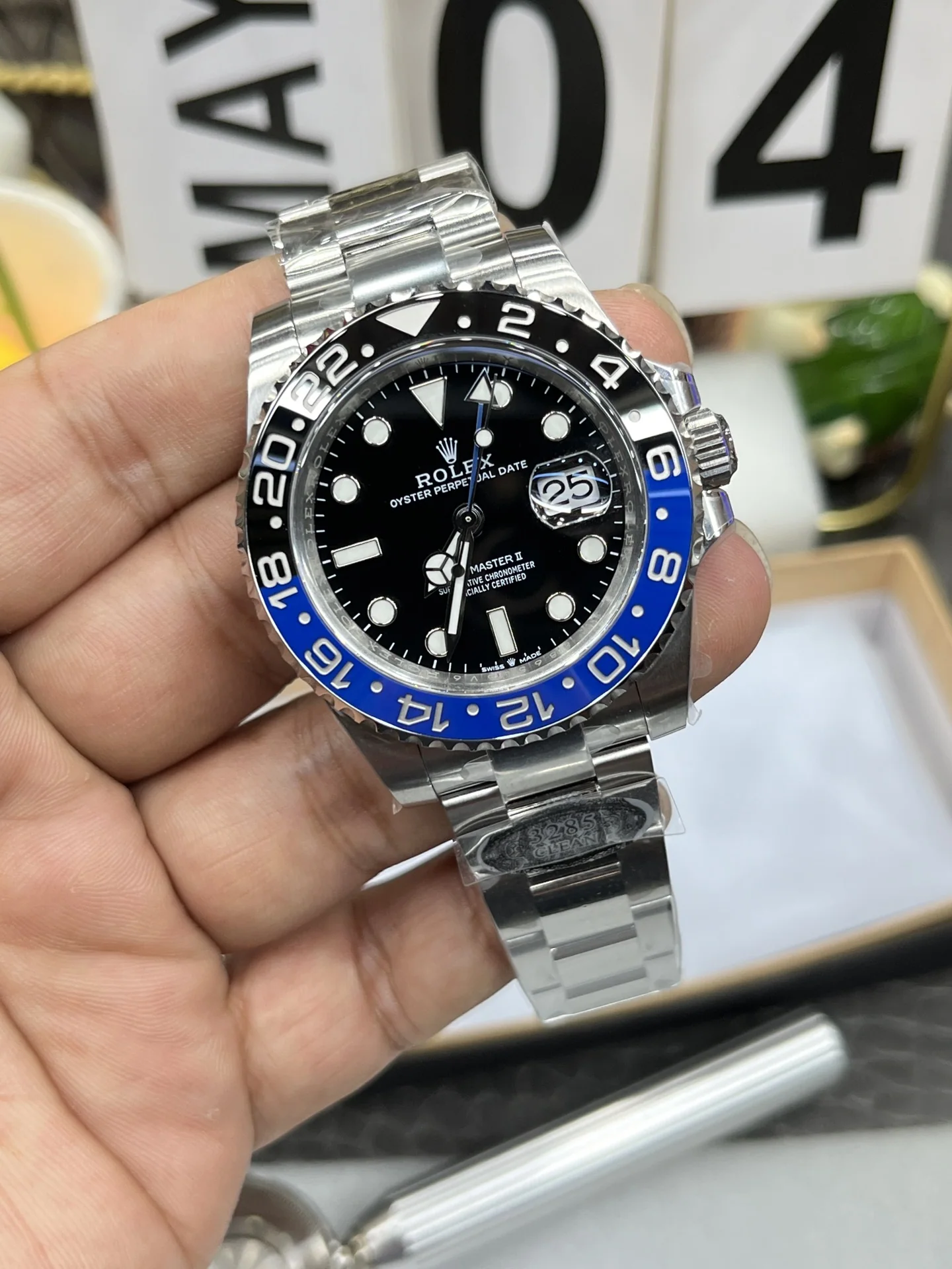 롤렉스 GMT 마스터 II 기계식 손목시계 상세 이미지 3