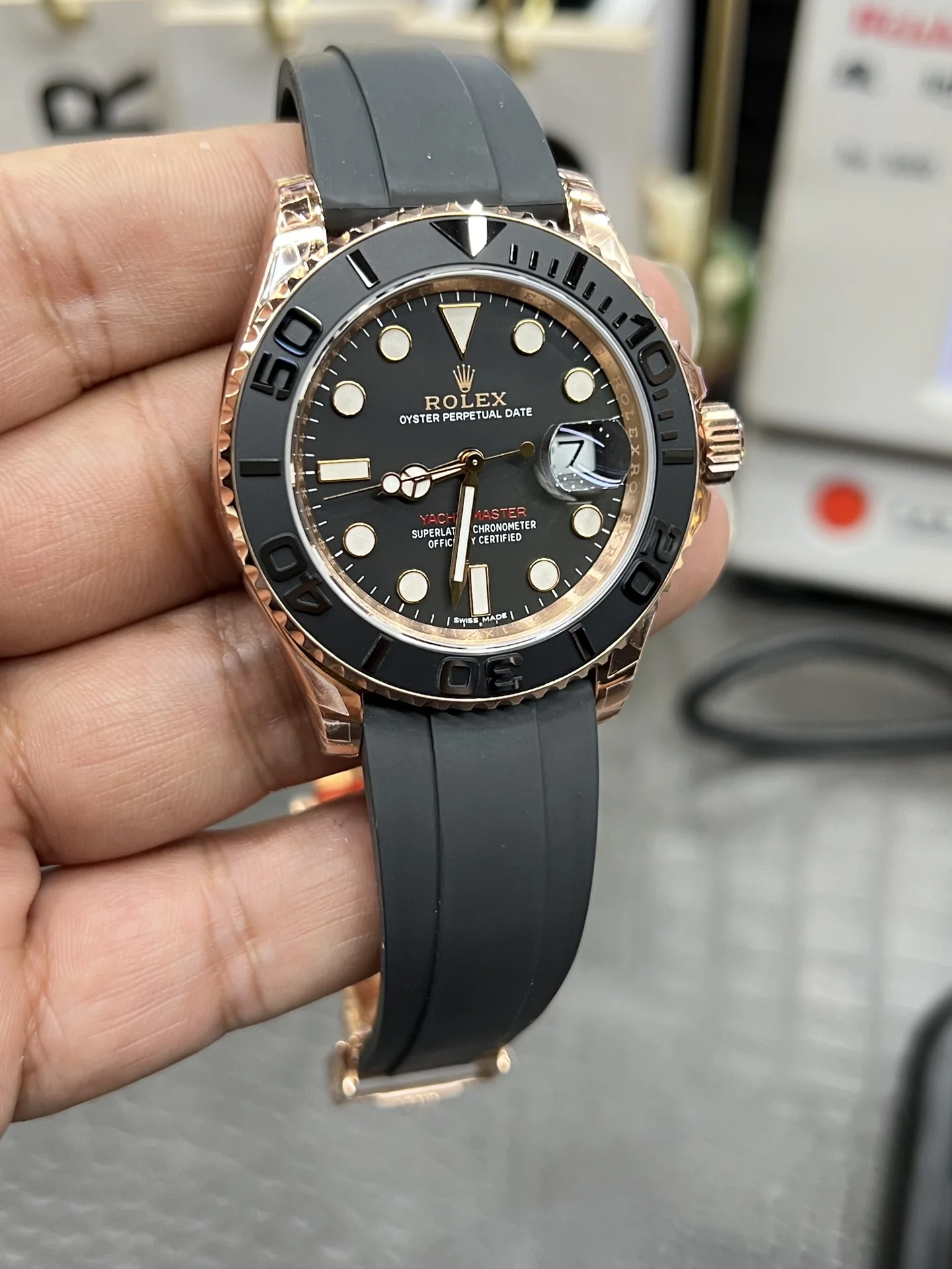롤렉스 요트마스터 40MM3135 무브먼트 레플리카 43061 Rolex 상세 이미지 4