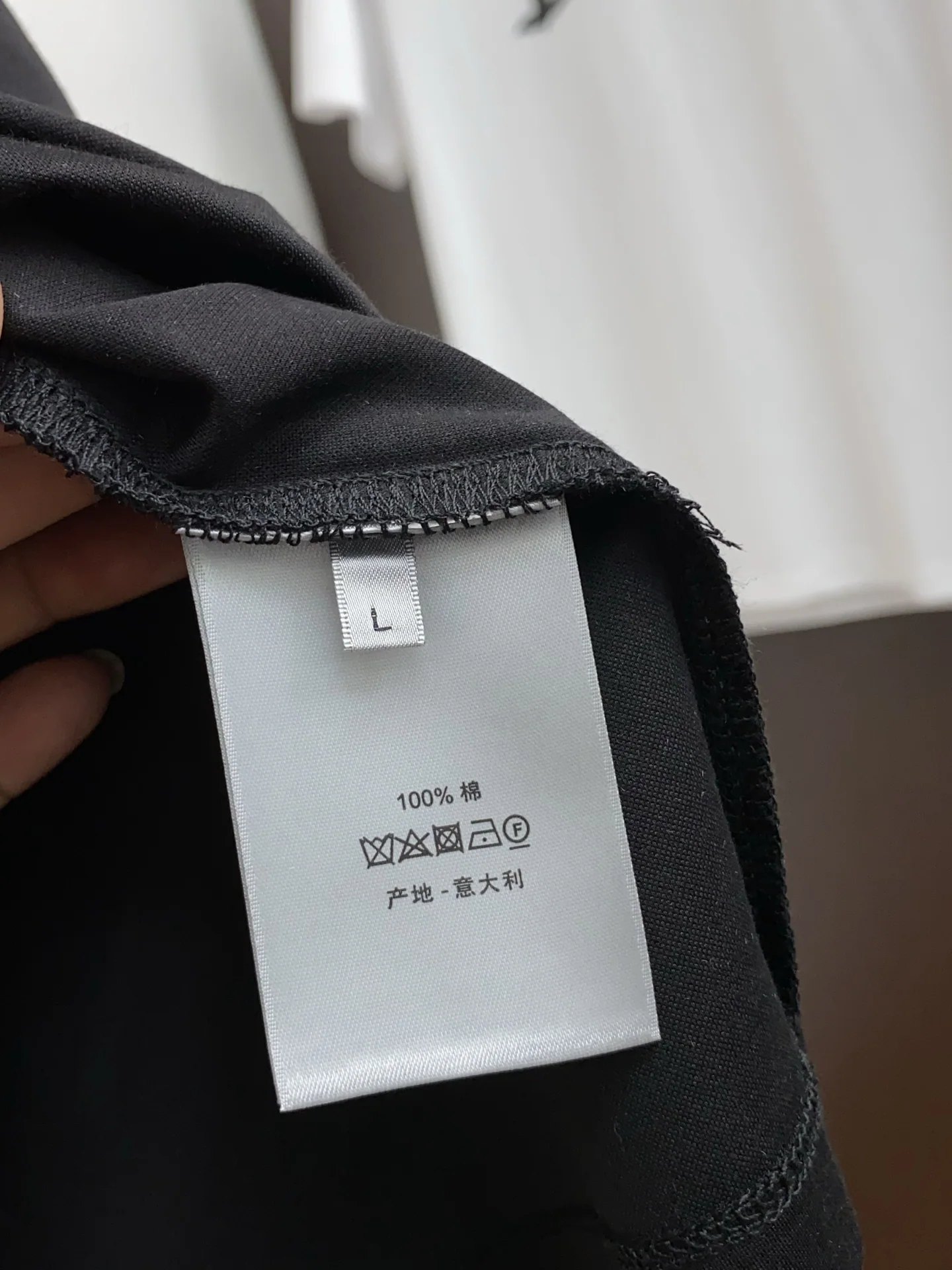 디올 크루넥 남성 반팔 티셔츠 상세 이미지 6