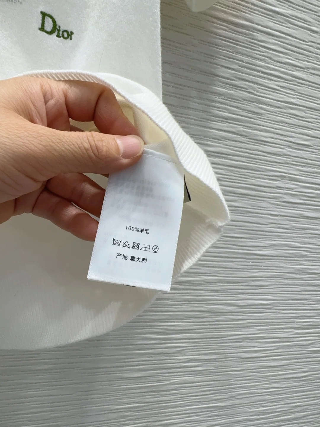 디올 울 클래식 여성 반팔 상세 이미지 7