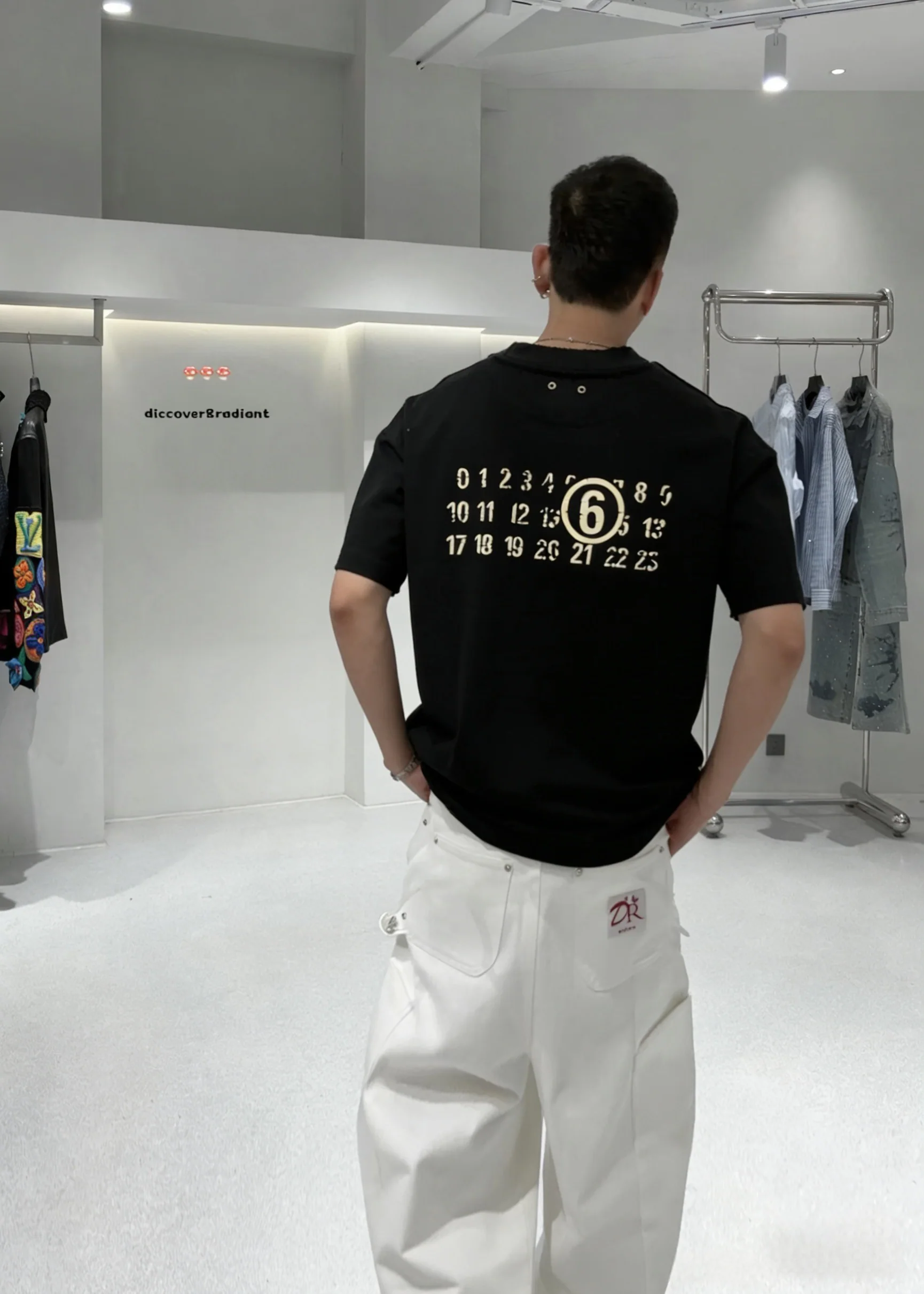 마르지엘라 와이드 오버핏 워싱 남녀공용 반팔 티셔츠 상세 이미지 9
