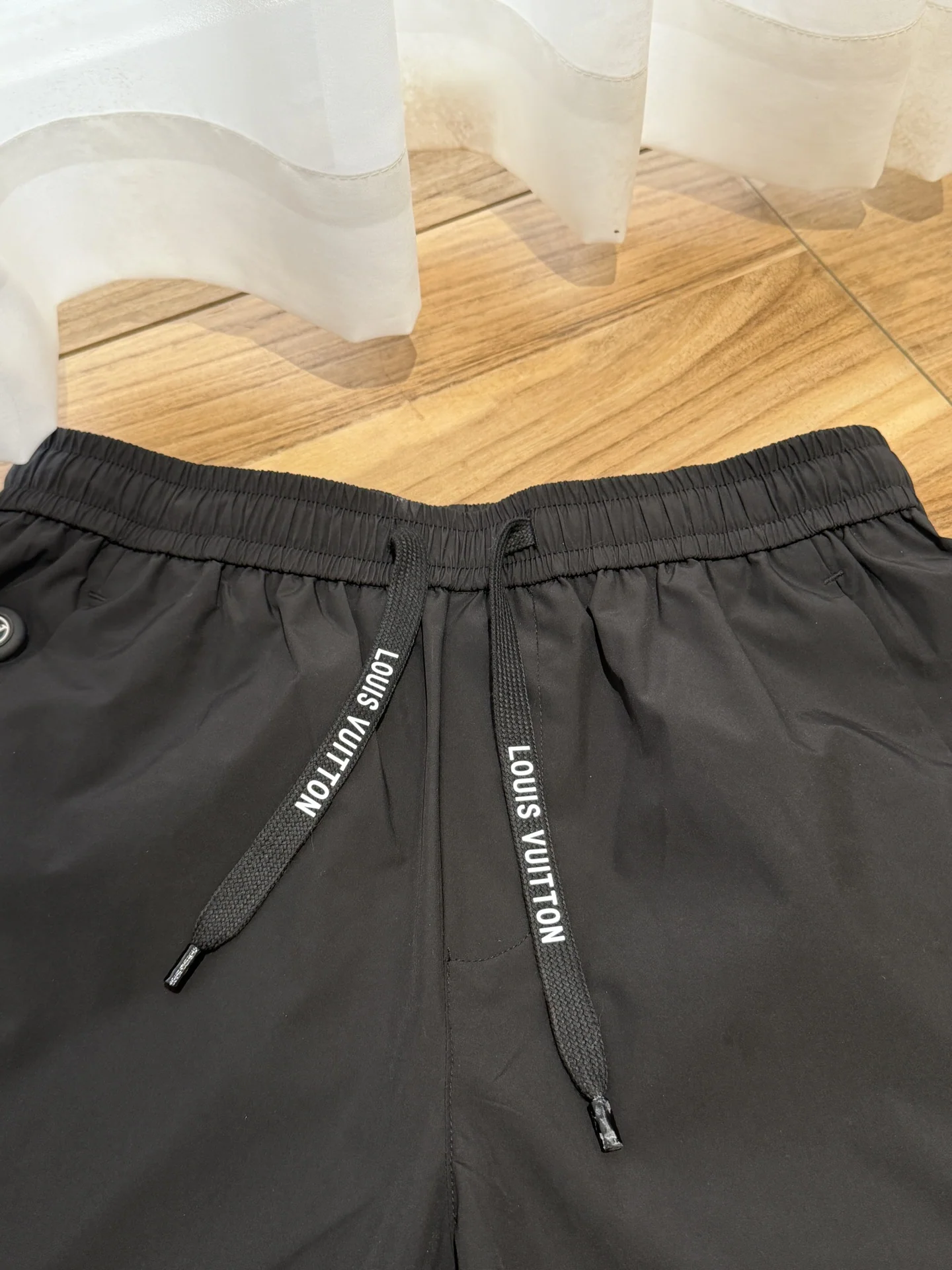 루이비통 남성 린넨 반바지 상세 이미지 5