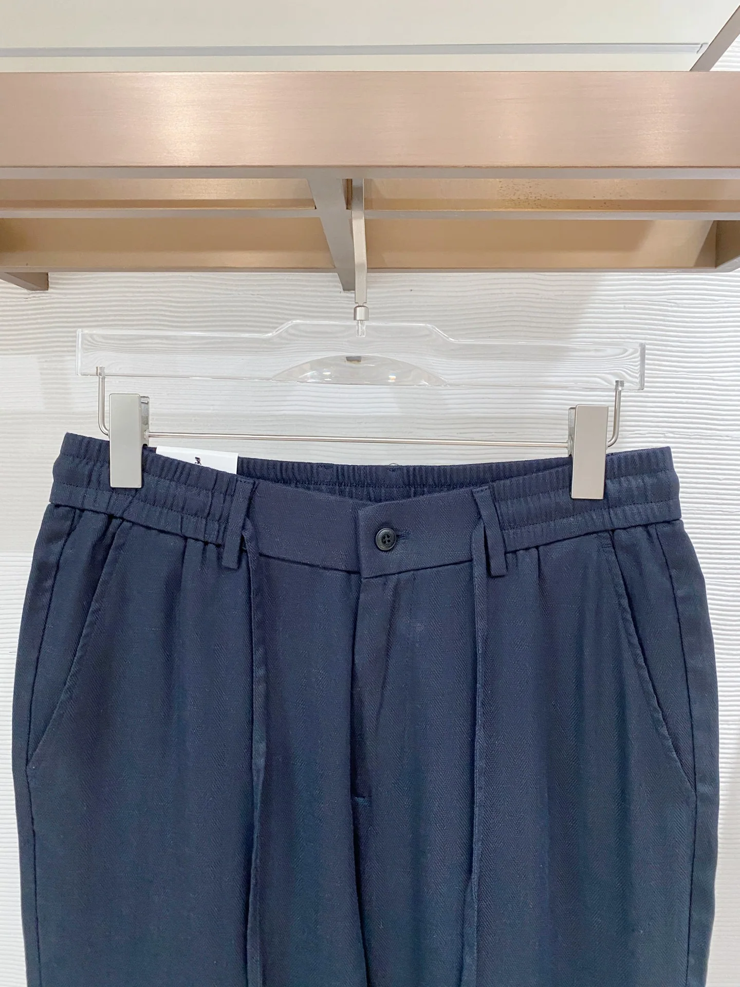 브루넬로쿠치넬리 린넨 드로스트링 남성 바지 상세 이미지 3