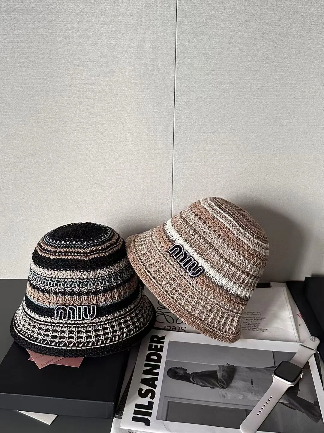 미우미우 모자 80950 Miu Miu Cap 상세 이미지 8