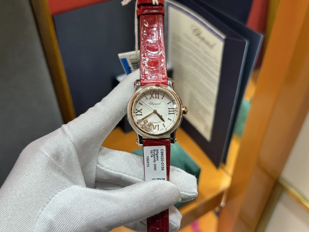 쇼파드 해피 다이아몬드 NR 공장 5 다이아 여성 시계 레플리카 45048 Chopard 상세 이미지 2