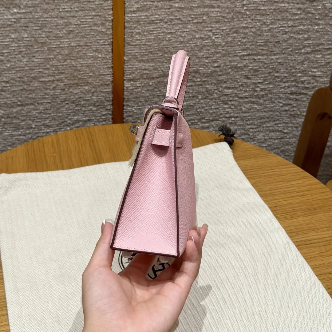 에르메스 켈리 미니 II 앱송 가죽 가방 상세 이미지 4