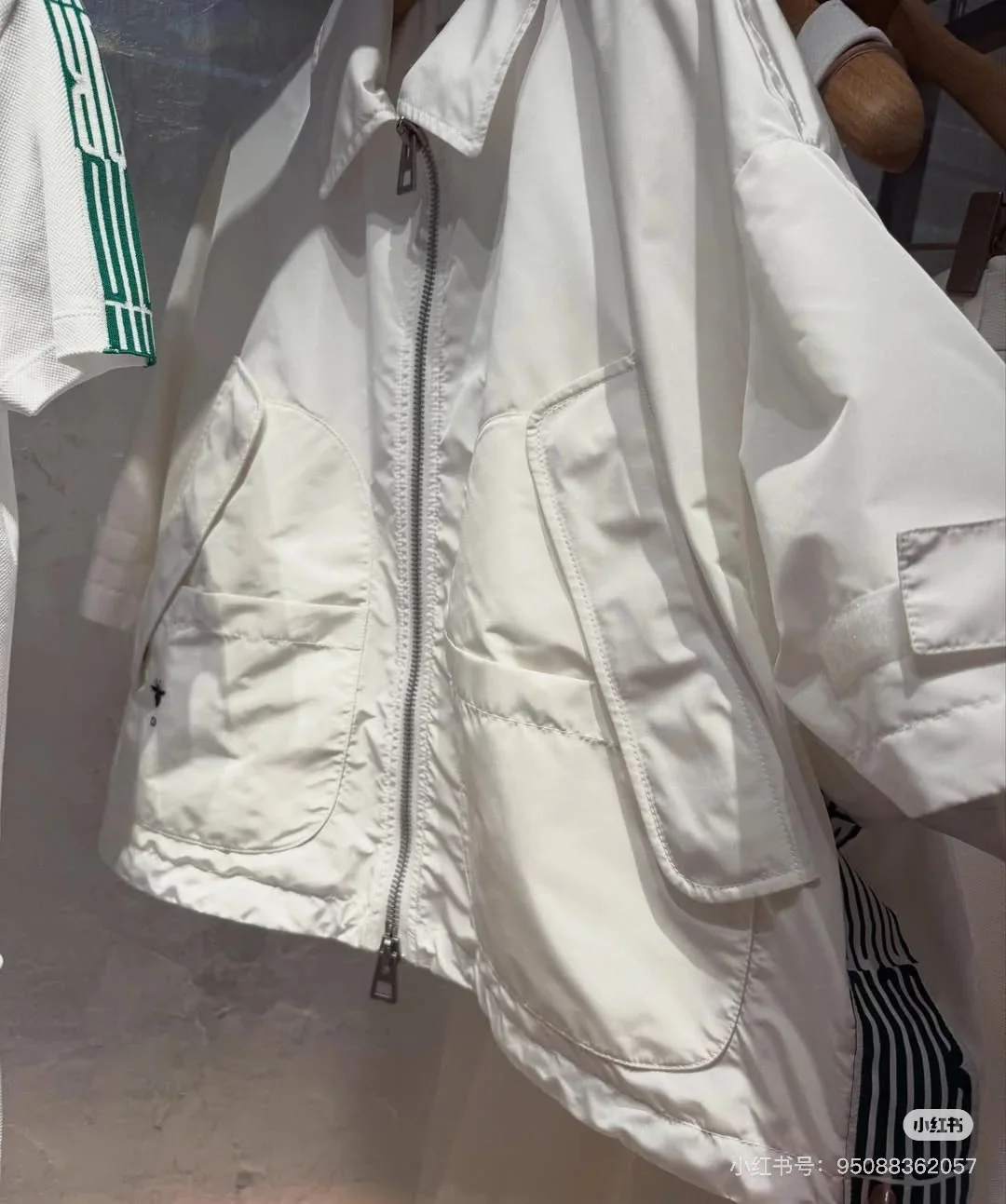 디올 초가을 배색 여성 자켓 상세 이미지 2