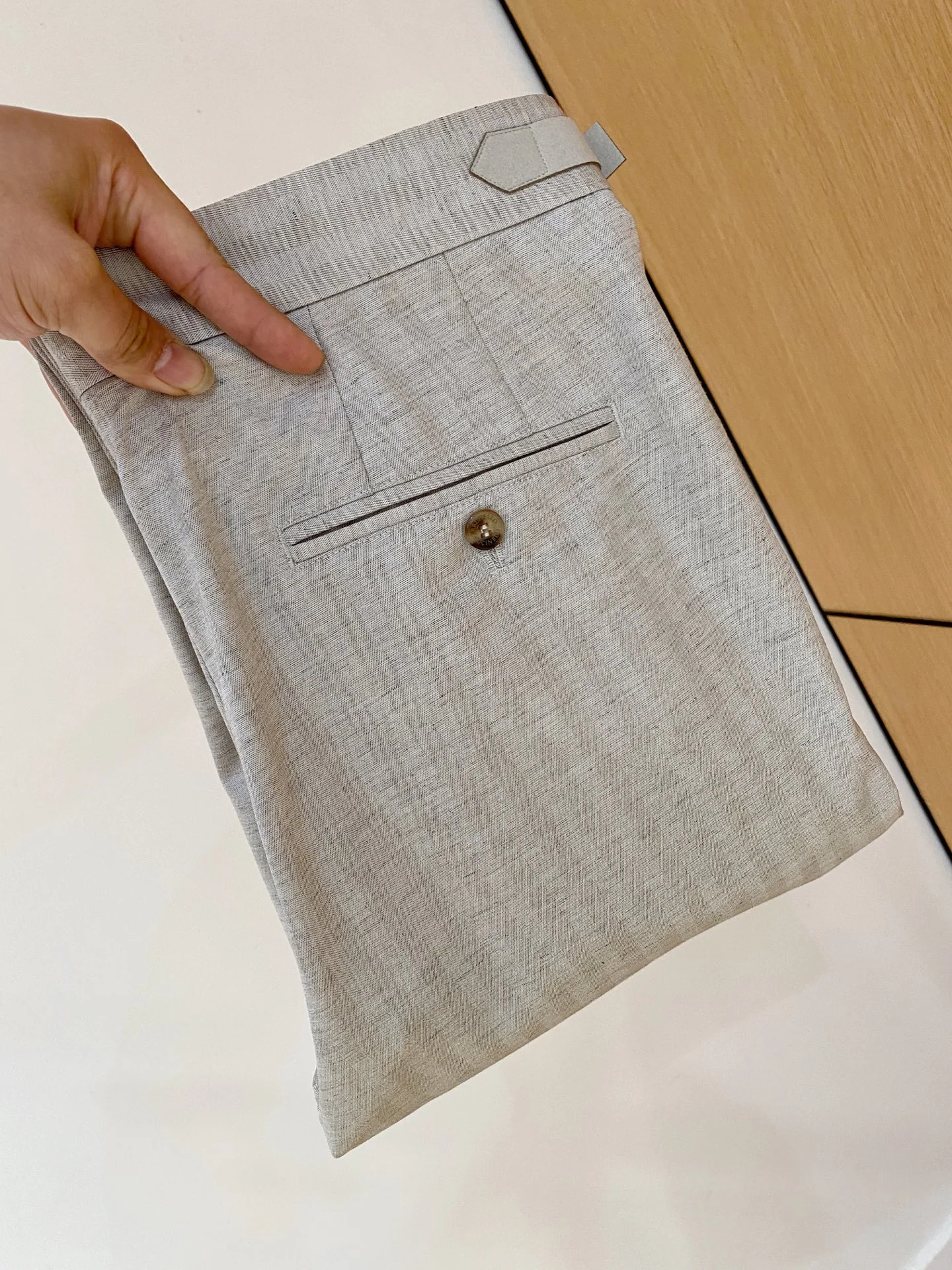 브루넬로쿠치넬리 남성 린넨 바지 상세 이미지 11
