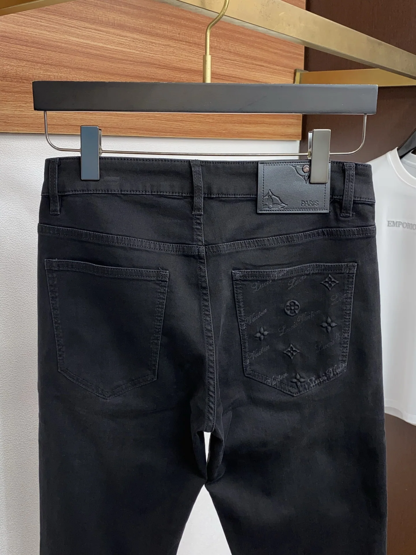 루이비통 남성 데님 바지 상세 이미지 9
