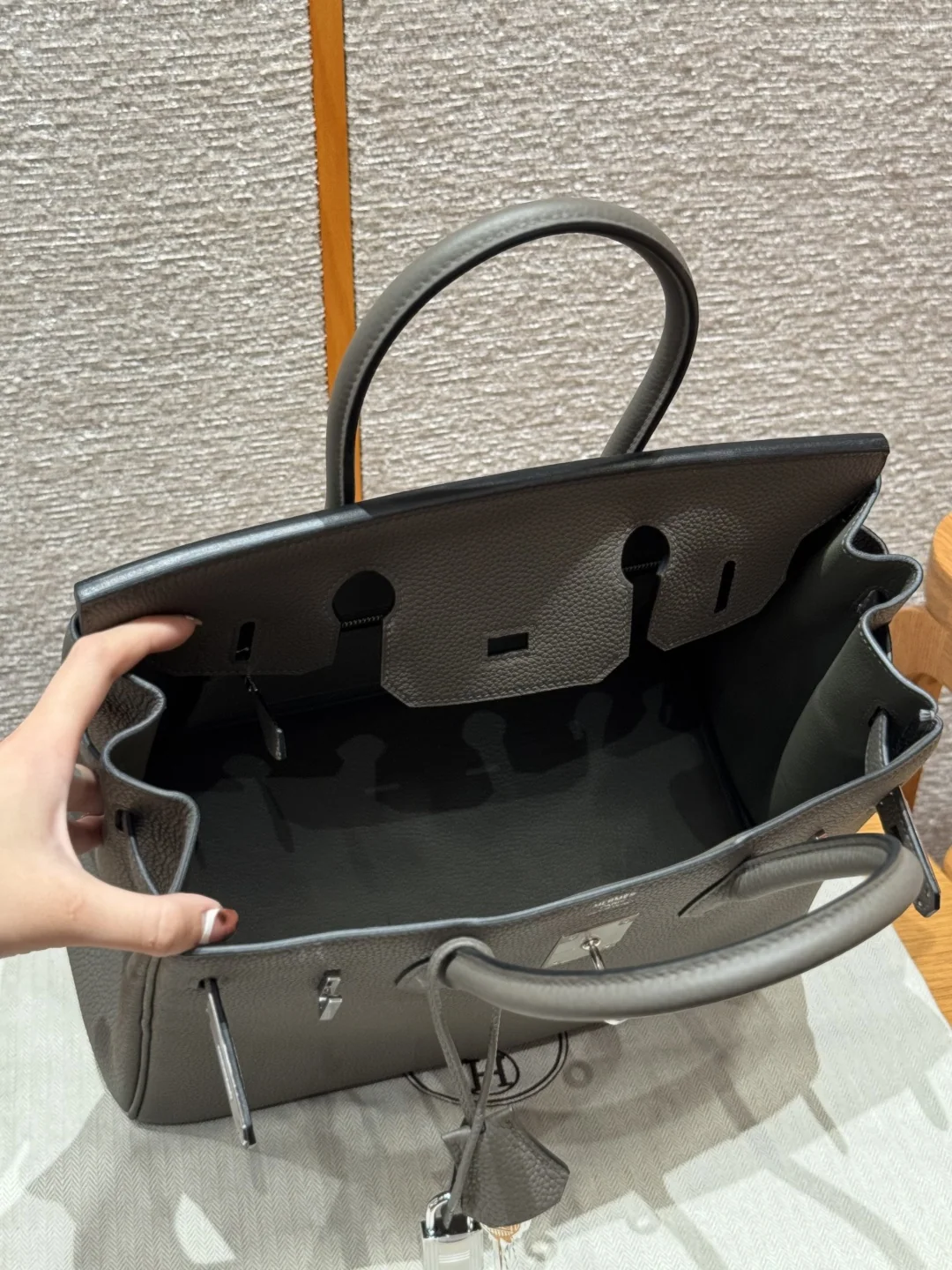 에르메스 버킨 30 토고 가죽 가방 상세 이미지 5