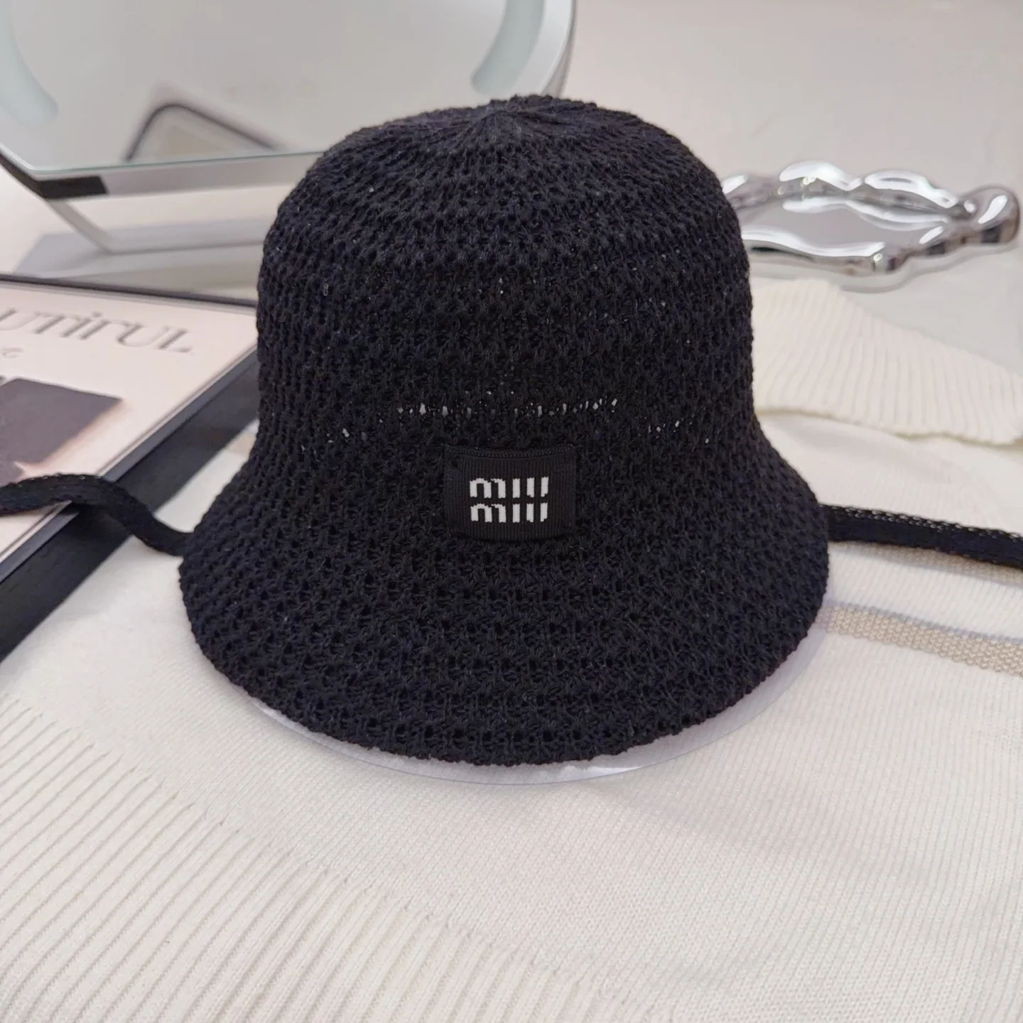 미우미우 모자 80854 Miu Miu Cap 상세 이미지 1