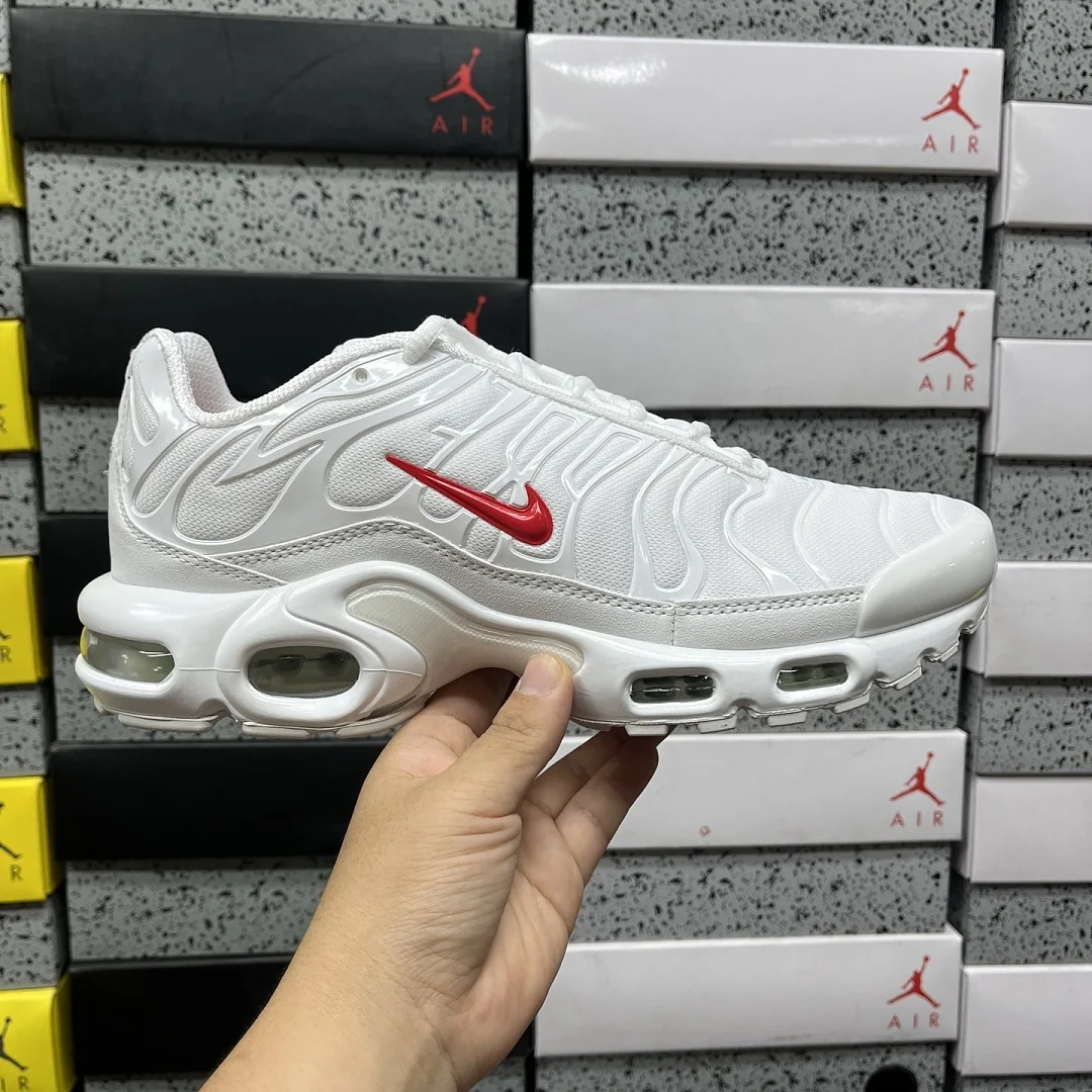 나이키 [DF] 에어 맥스 플러스 DA1472-100 201695 Nike Air Max Plus Supreme White 상세 이미지 9