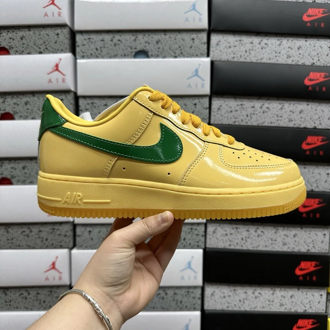 나이키 [YH] 에어 포스 1 로우 IO4489-700 201684 Nike Air Force 1 Low Patent Leather Topaz 상세 이미지 10