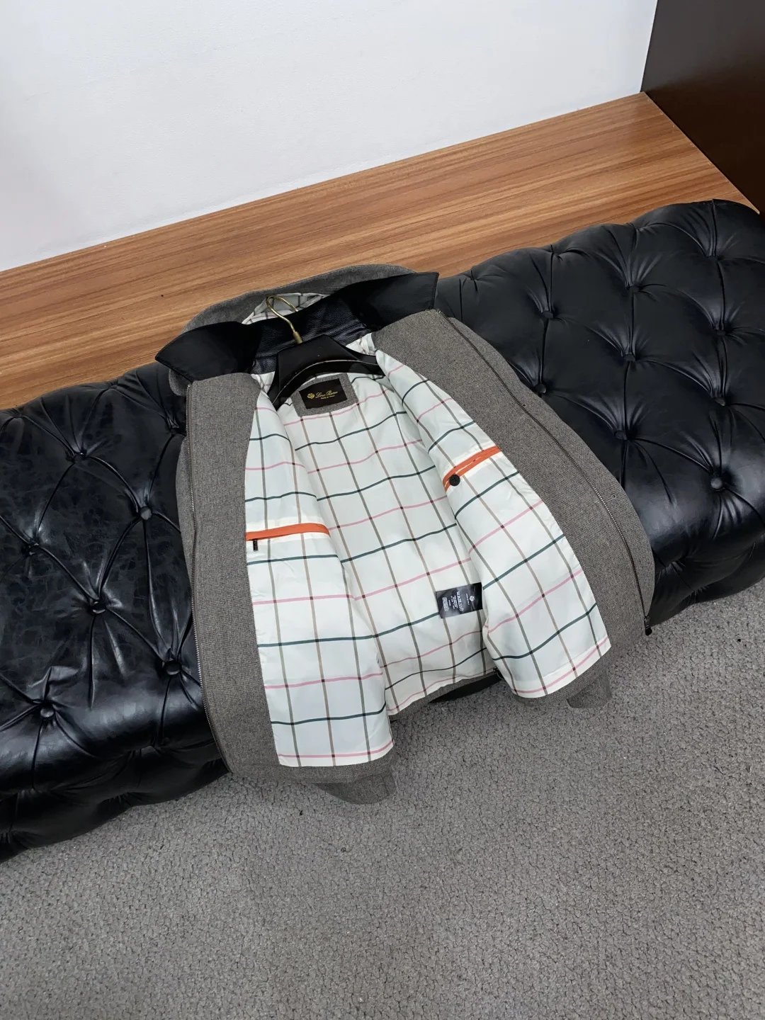 로로피아나 코튼 후드 자켓 상세 이미지 7
