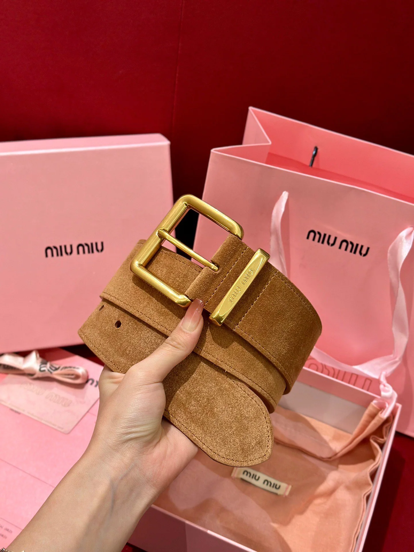미우미우 벨트 57835 Miu Miu Belt 상세 이미지 2