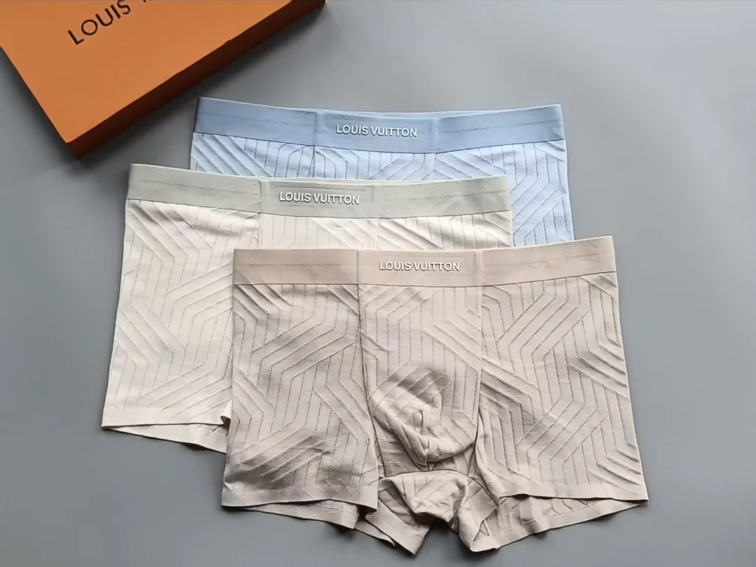 루이비통 남성 면 100% 심리스 속옷 세트 상세 이미지 6