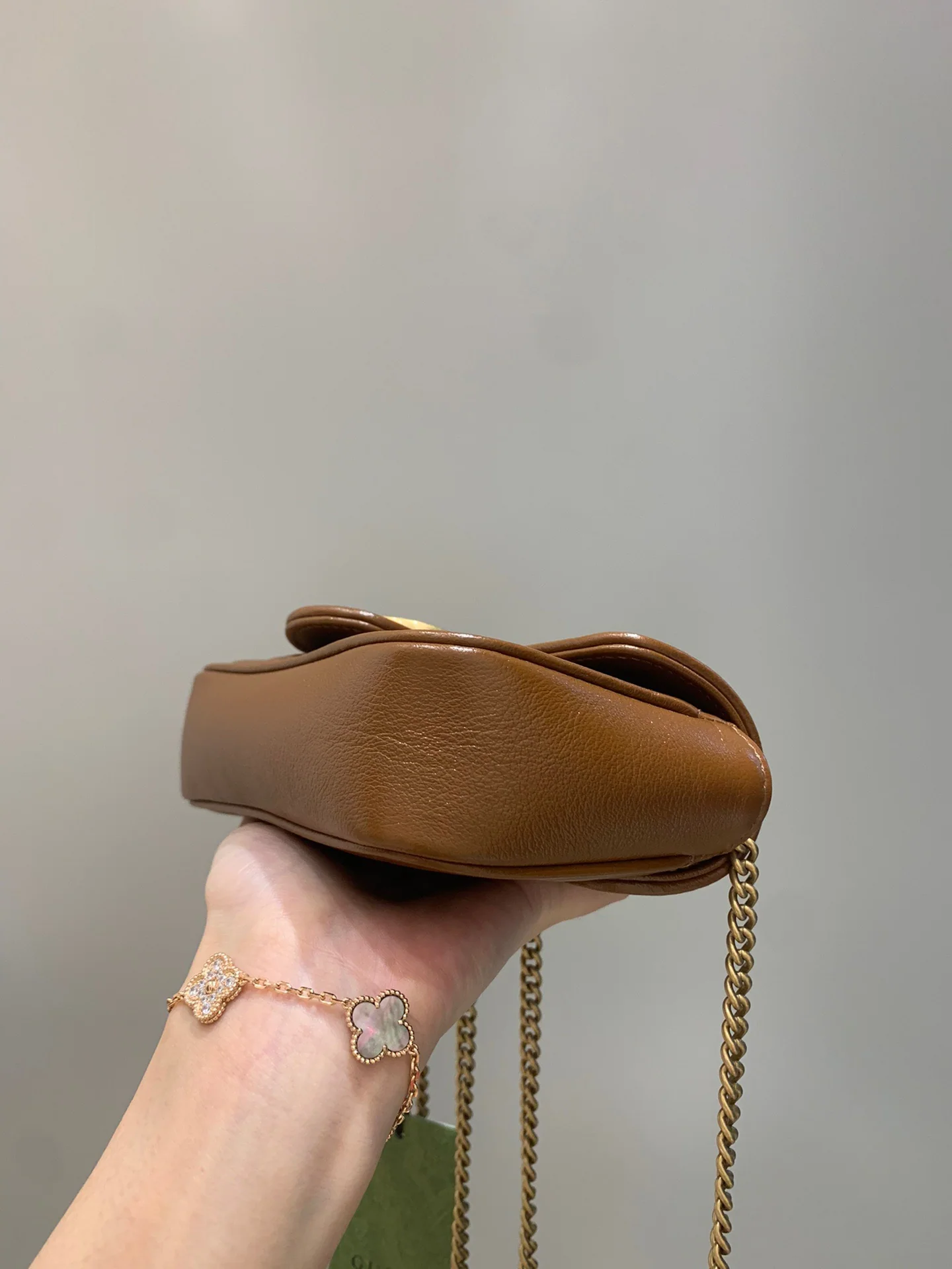 구찌 마몬트 카라멜 미니 숄더백 16.5CM476433 상세 이미지 7