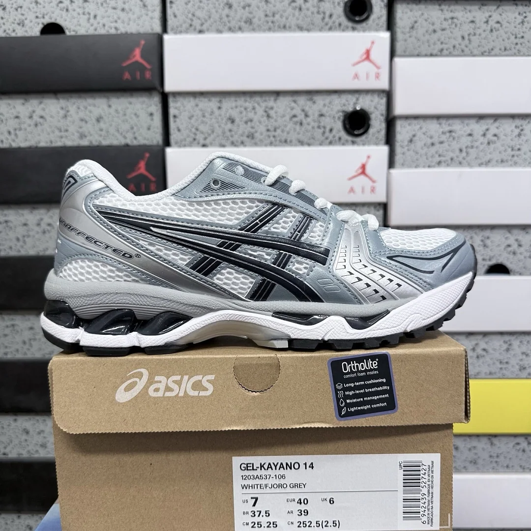 아식스 [WZ] 젤 카야노 14 1203A537-106 200397 Asics Gel-Kayano 14 White Fjord Grey