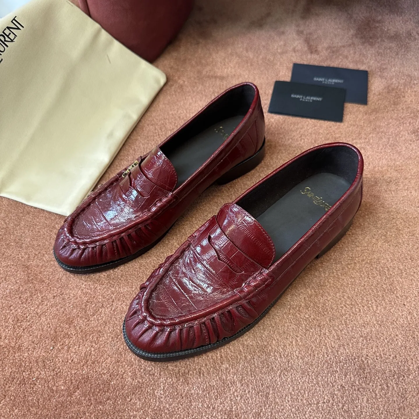 생로랑 YSL 앞코 덮인 뮬 상세 이미지 2