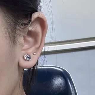 크롬하츠 켈트 드래곤 스털링 실버 귀걸이 CE021 상세 이미지 7