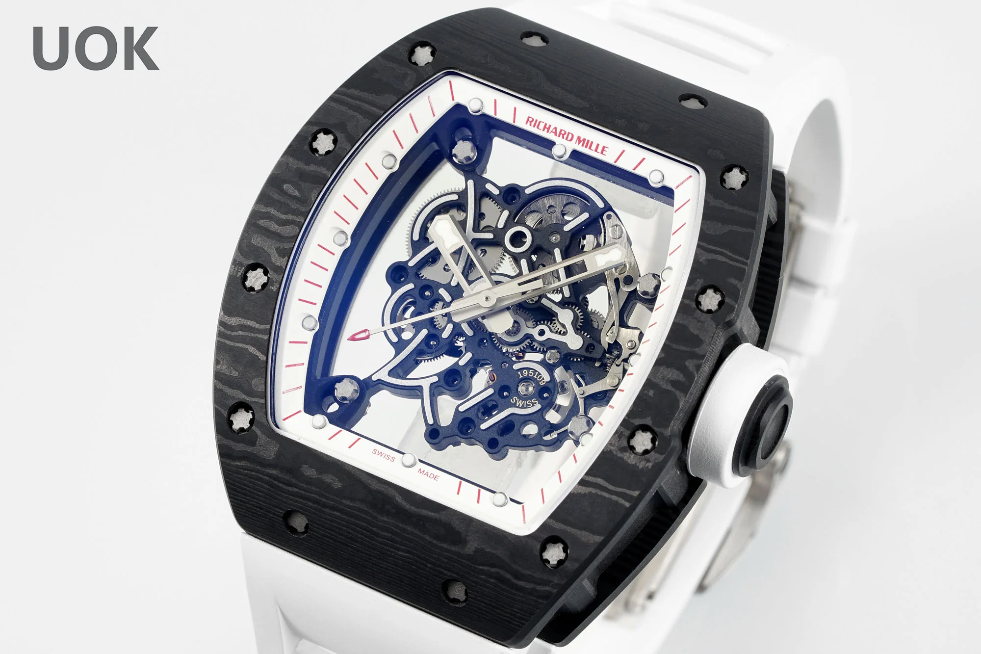 리차드밀 스켈레톤 RMUL 2 무브먼트 남성 시계 레플리카 44906 Richard Mille 상세 이미지 3