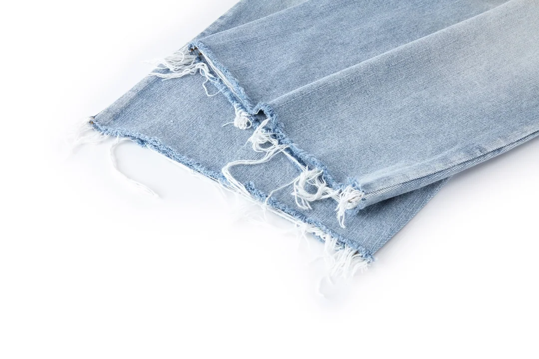 발렌시아가 워싱 가죽 블루 남성 청바지 레플리카 46921 Balenciaga 상세 이미지 6
