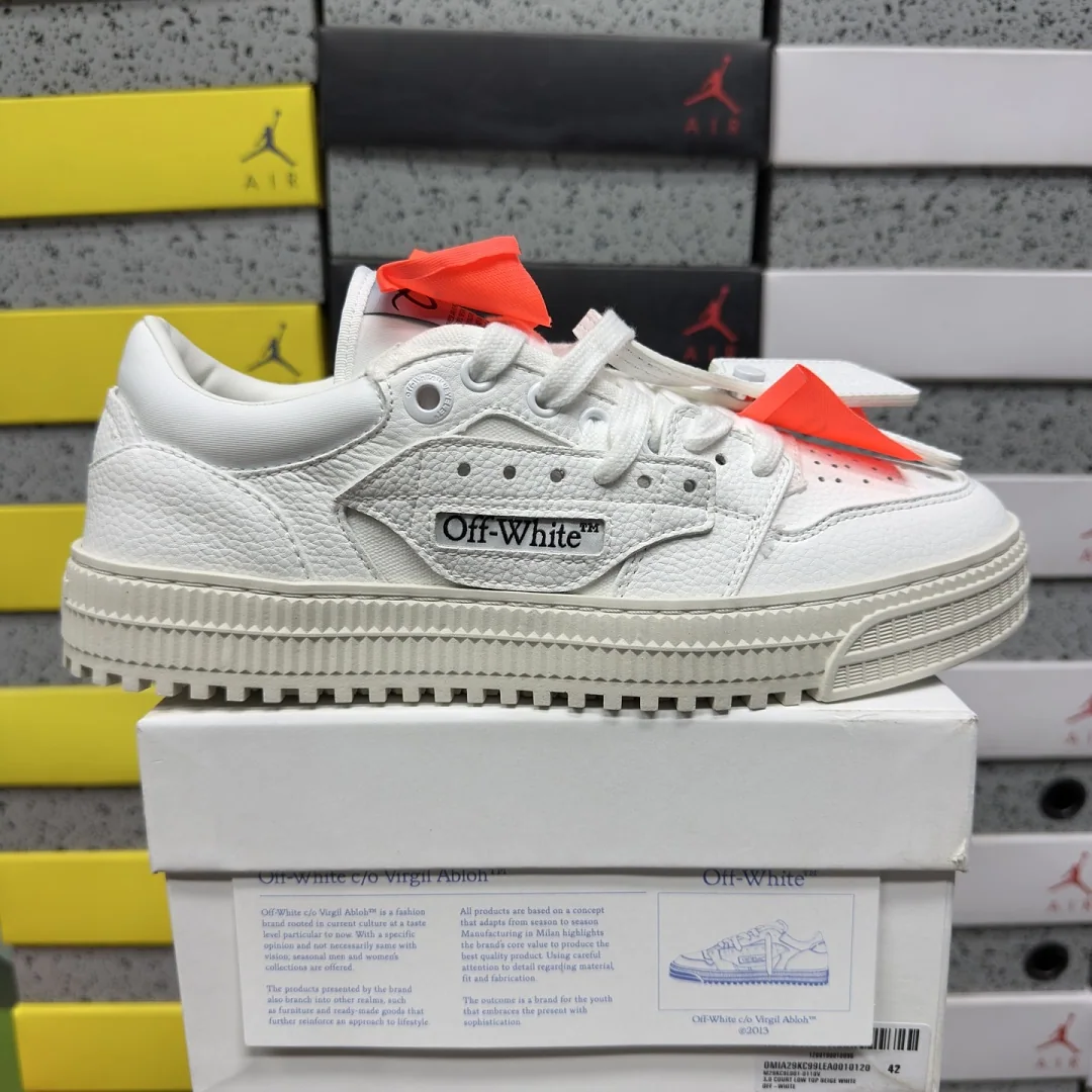 오프화이트 3.0 오프 코트 로우 올화이트 202515 Off White 3.0 Off Court Low