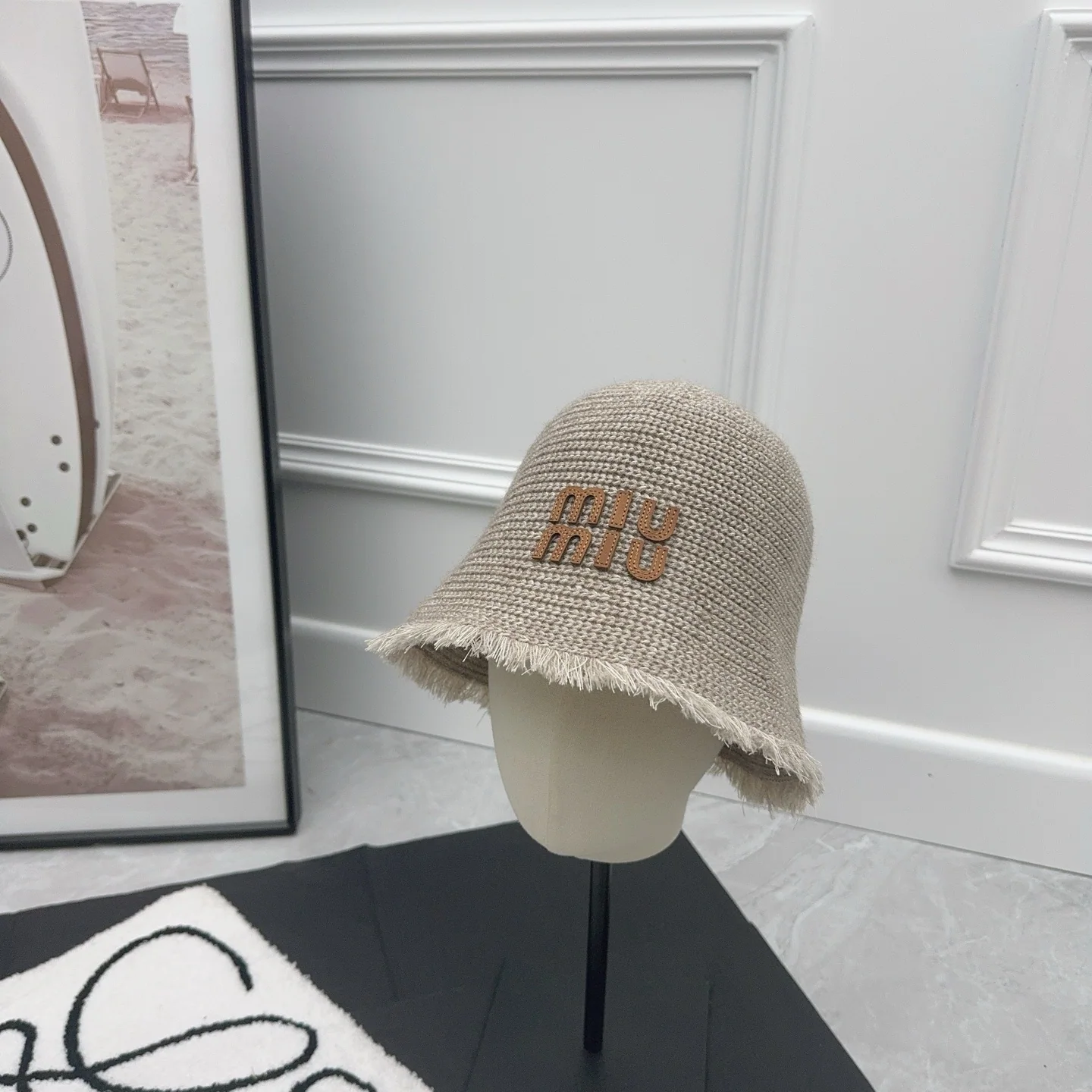 미우미우 모자 80915 Miu Miu Cap 상세 이미지 6