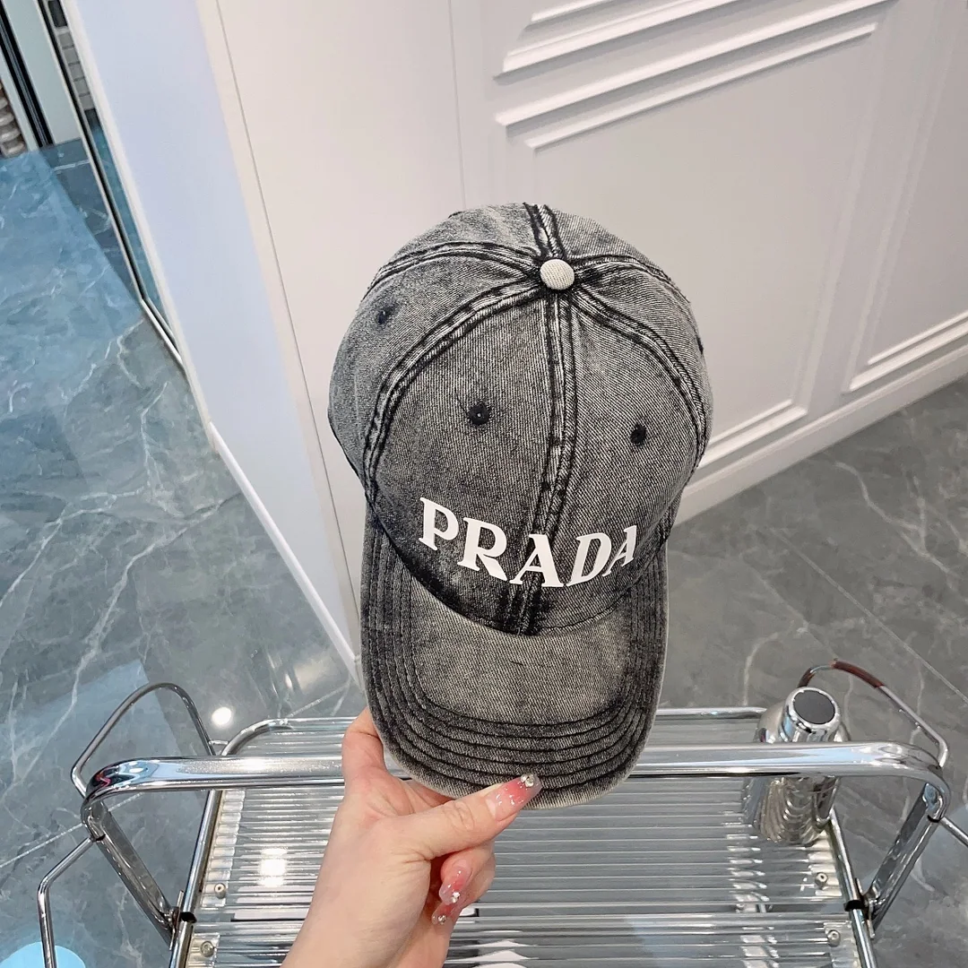 프라다 린넨 야구모자 상세 이미지 6