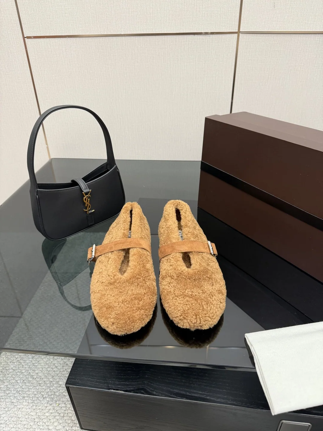 알라이아 램 울 메리 제인 신발 120435