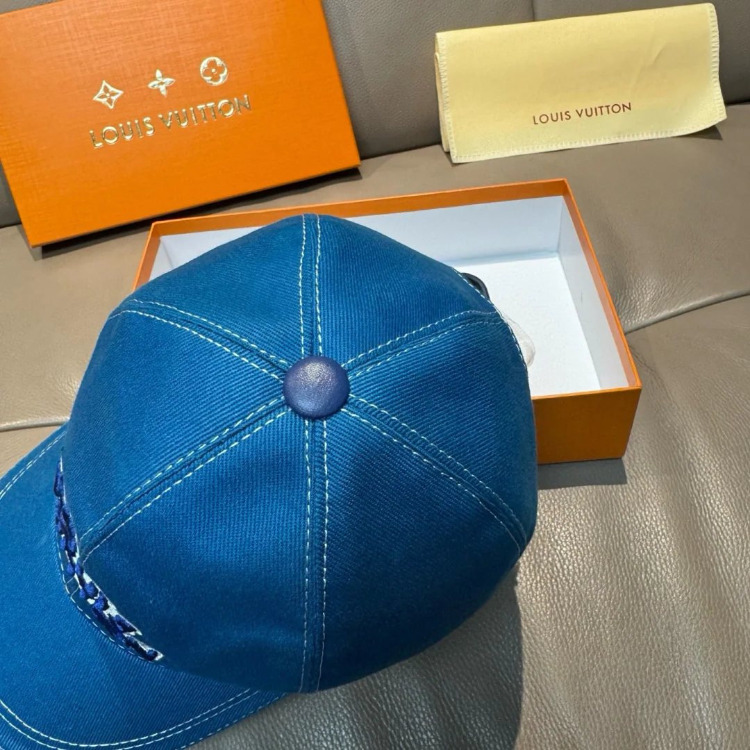 루이비통 LV 자수 베이스볼 캡 상세 이미지 6