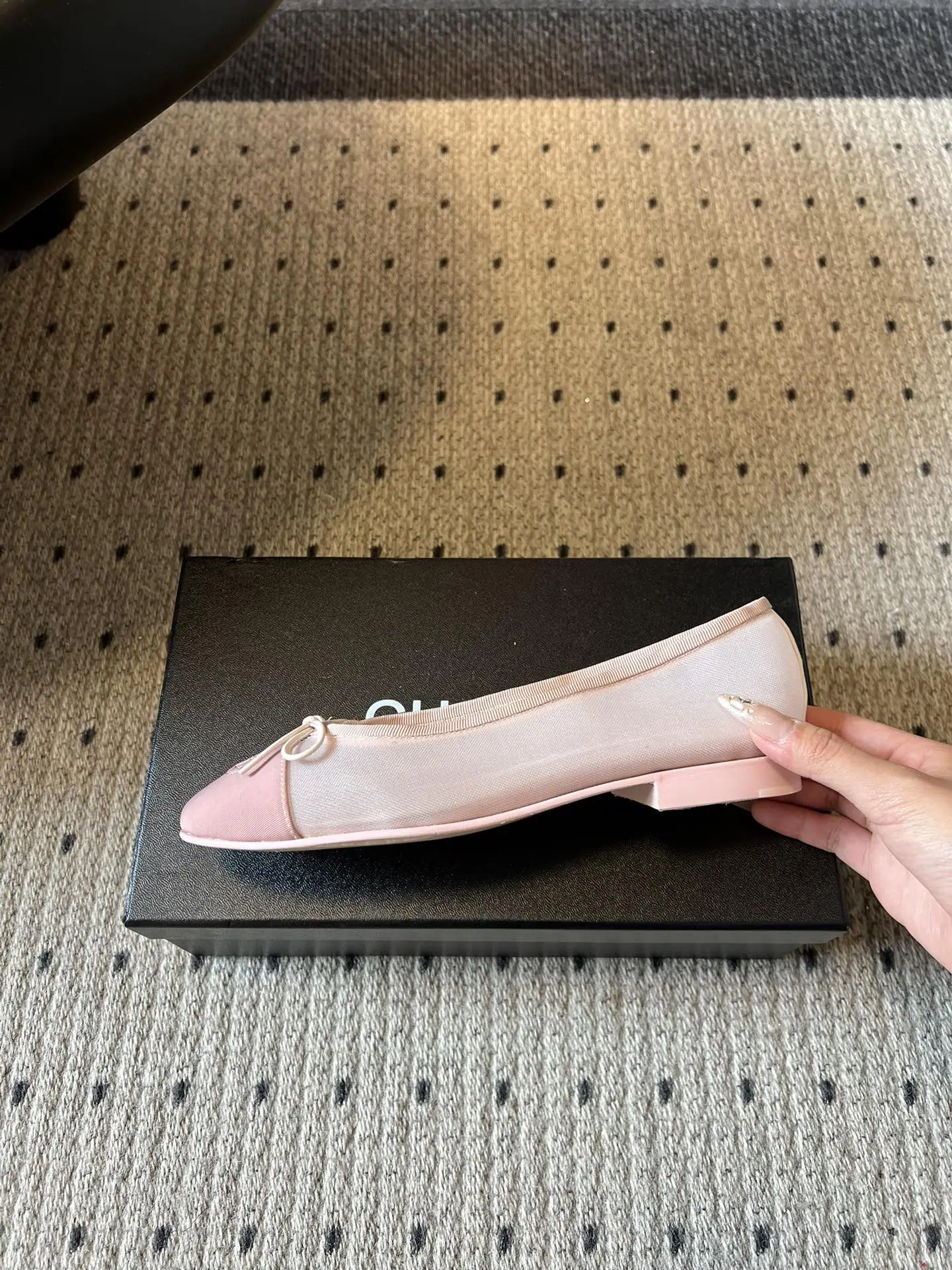 샤넬 프렌치 발레리나 플랫 슈즈 상세 이미지 5