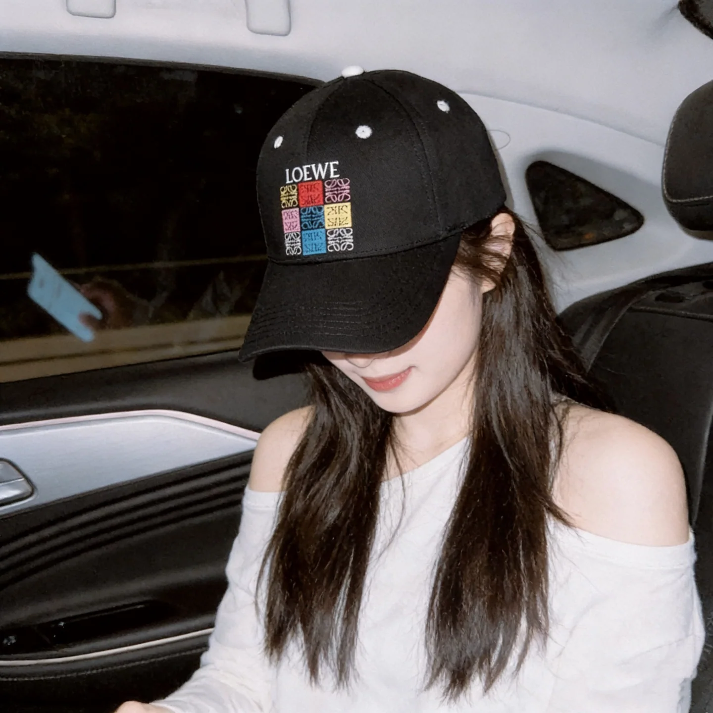 로에베 자수 베이스볼 캡 상세 이미지 1